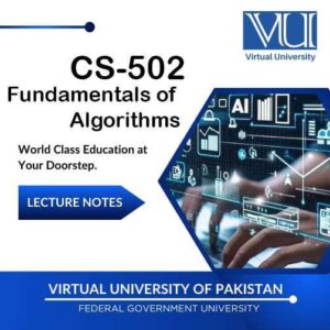 CS502 Fundamentals of Algorithms