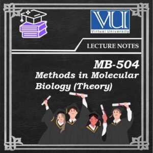 MB504 Methods in Molecular Biology (Theory)