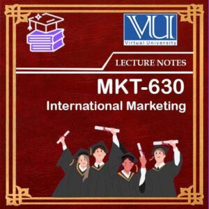 MKT630 International Marketing
